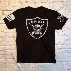 Grunt Style Infidel Raiders T-shirt Large. Size Men’s large